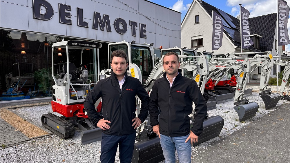 De familie Delmote heeft de fakkel doorgegeven aan een jong dynamisch team: Robin Beel staat in voor de algemene leiding en Victor Vervaecke voor sales.